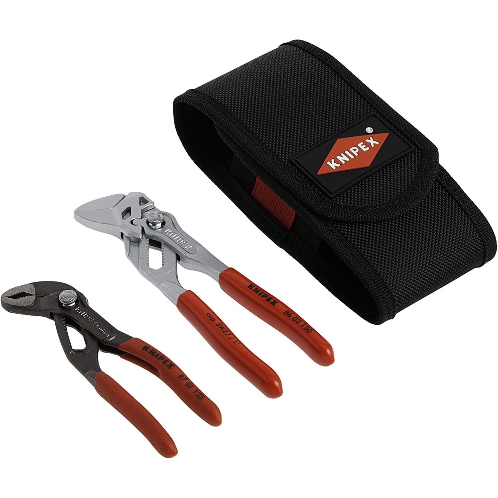Knipex Mini Pliers Set in Belt Tool Pouch 2pc - Flockneti