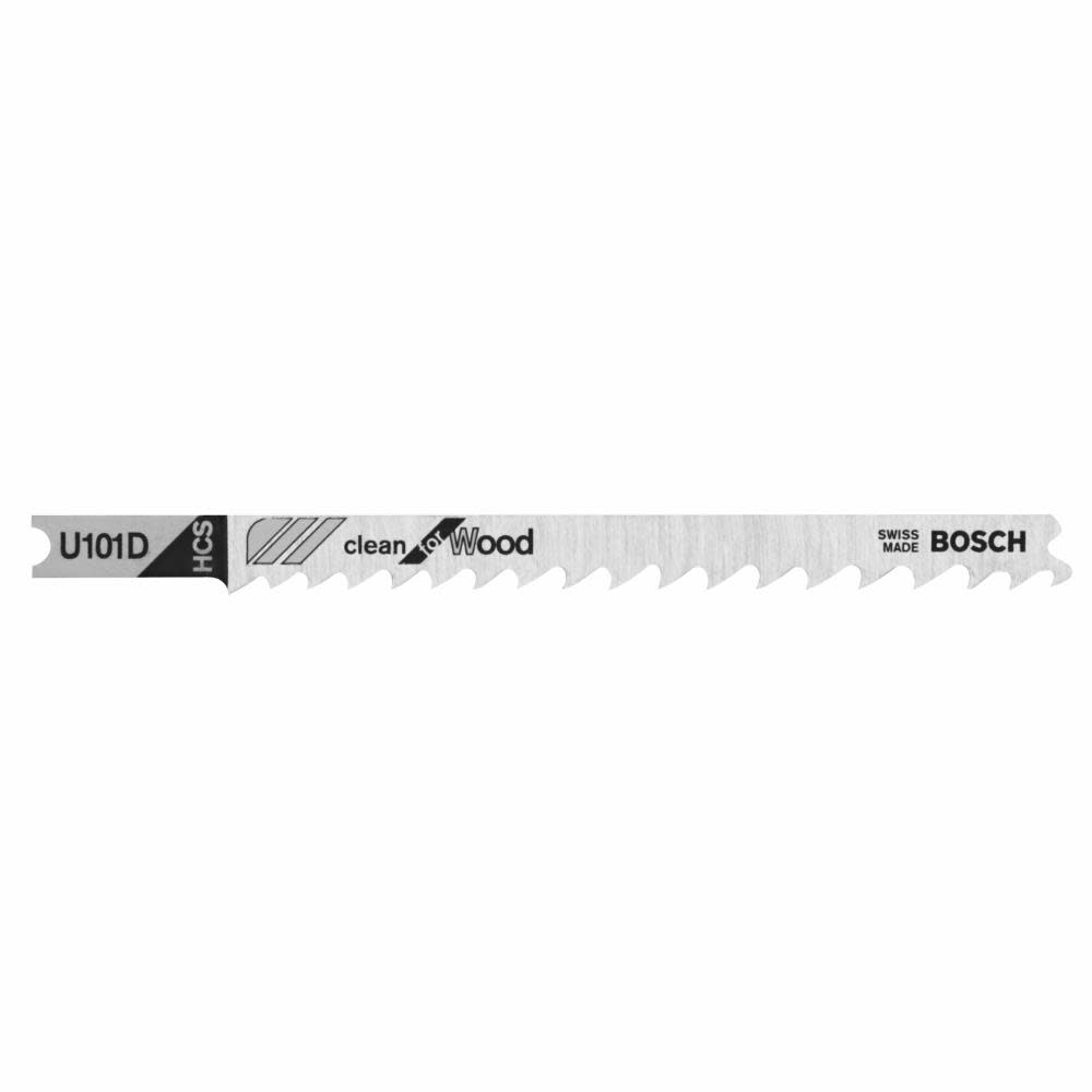 Bosch Jig Saw Blades 5pc 4″ 6 TPI Clean for Wood U shank - Flockneti