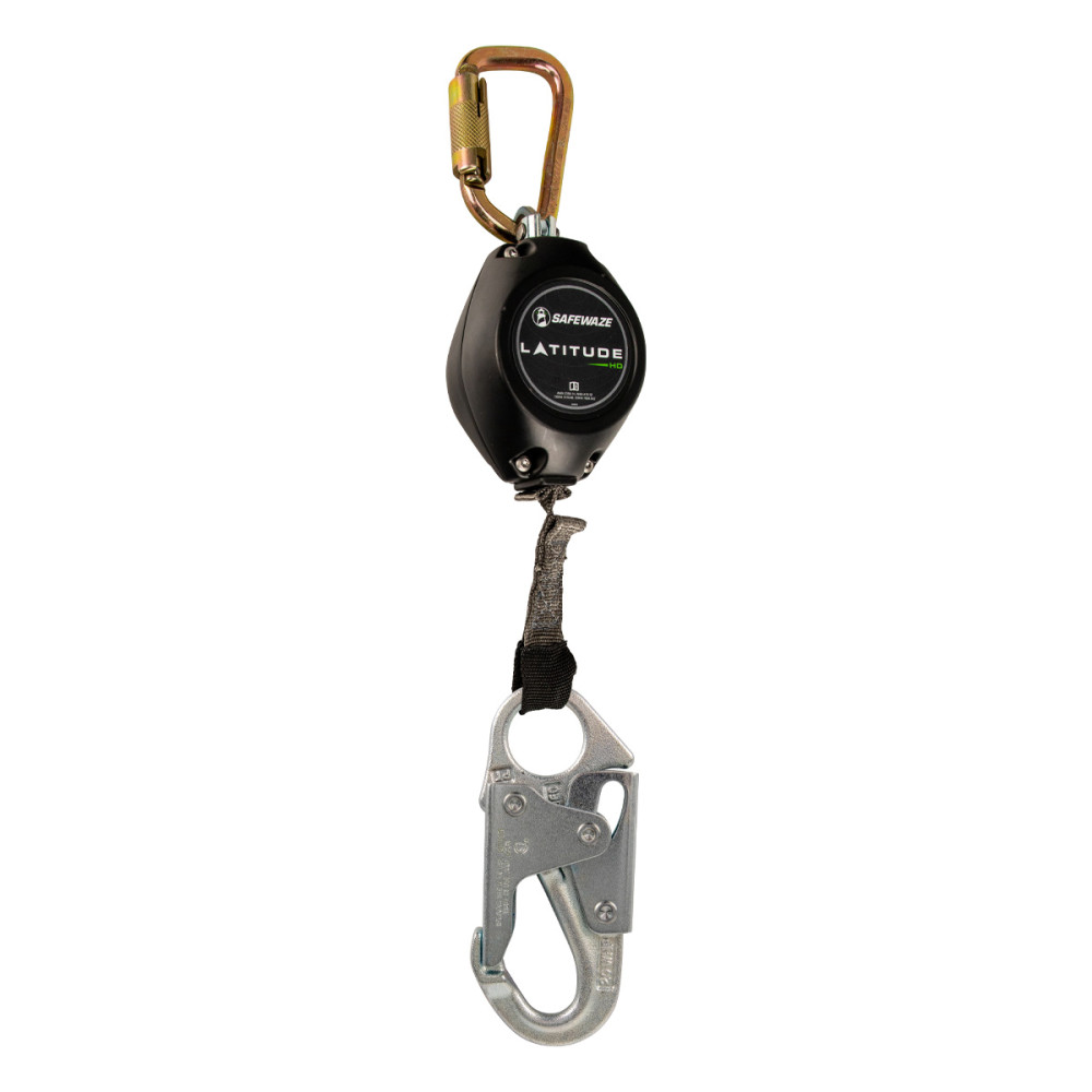 Safewaze Latitude HD 7′ Single Web Self Retracting Lifeline - Flockneti