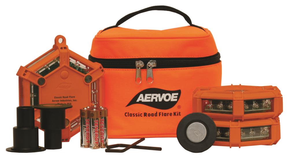Aervoe Classic Flare Kit 3 Flares and 3 Flare Holders Red LED - Flockneti