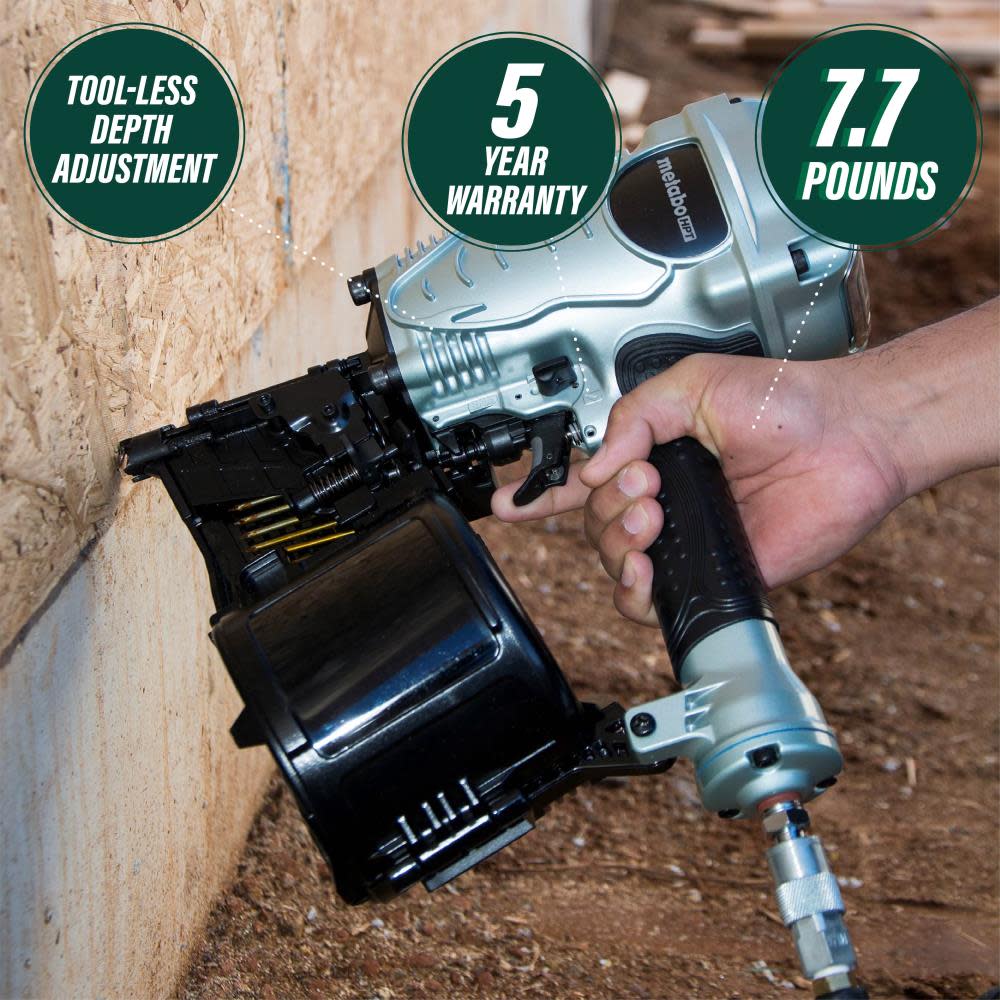 Metabo HPT Roundhead Framing Pneumatic Nailer - Flockneti