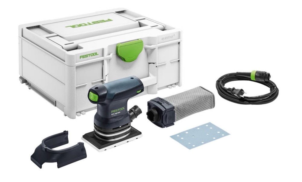 Festool RTS 400 REQ Orbital Sander with Systainer - Flockneti