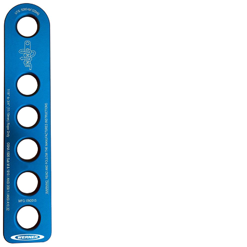 Rope End Termination Plate - Flockneti