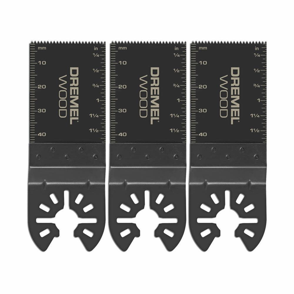 Dremel 1 1/4″ Wood Flush Cutting Oscillating Blade - Flockneti