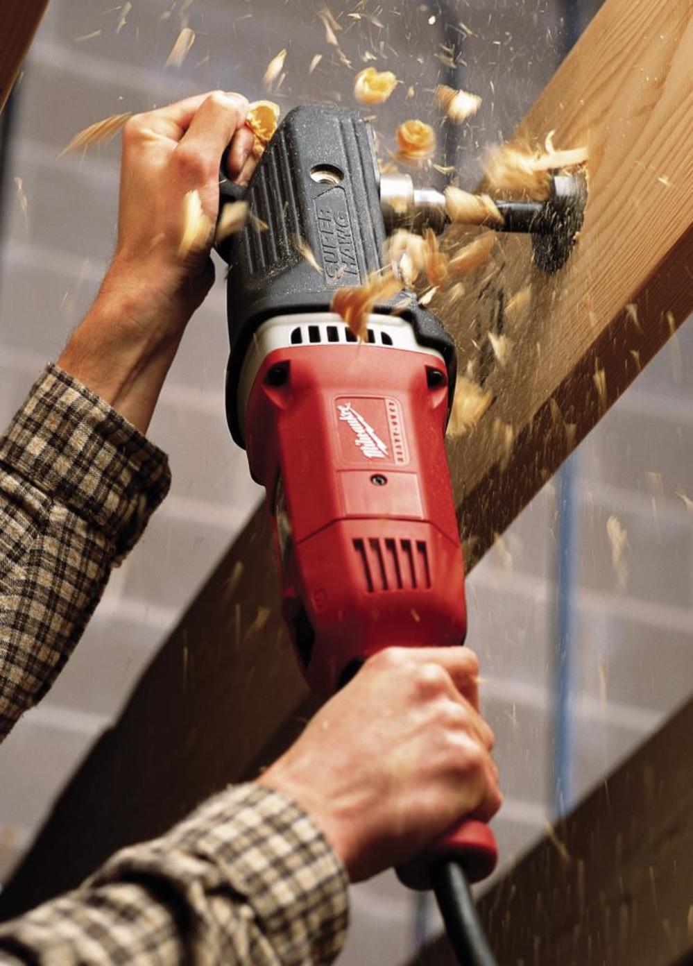 Milwaukee 1/2 in. Super Hawg Drill - Flockneti