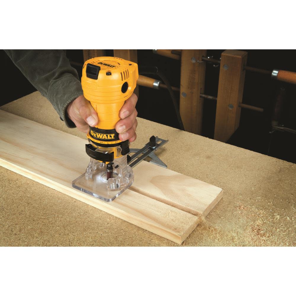 DEWALT 4.5 Amp Single Speed 1/4 In. Laminate Trimmer - Flockneti