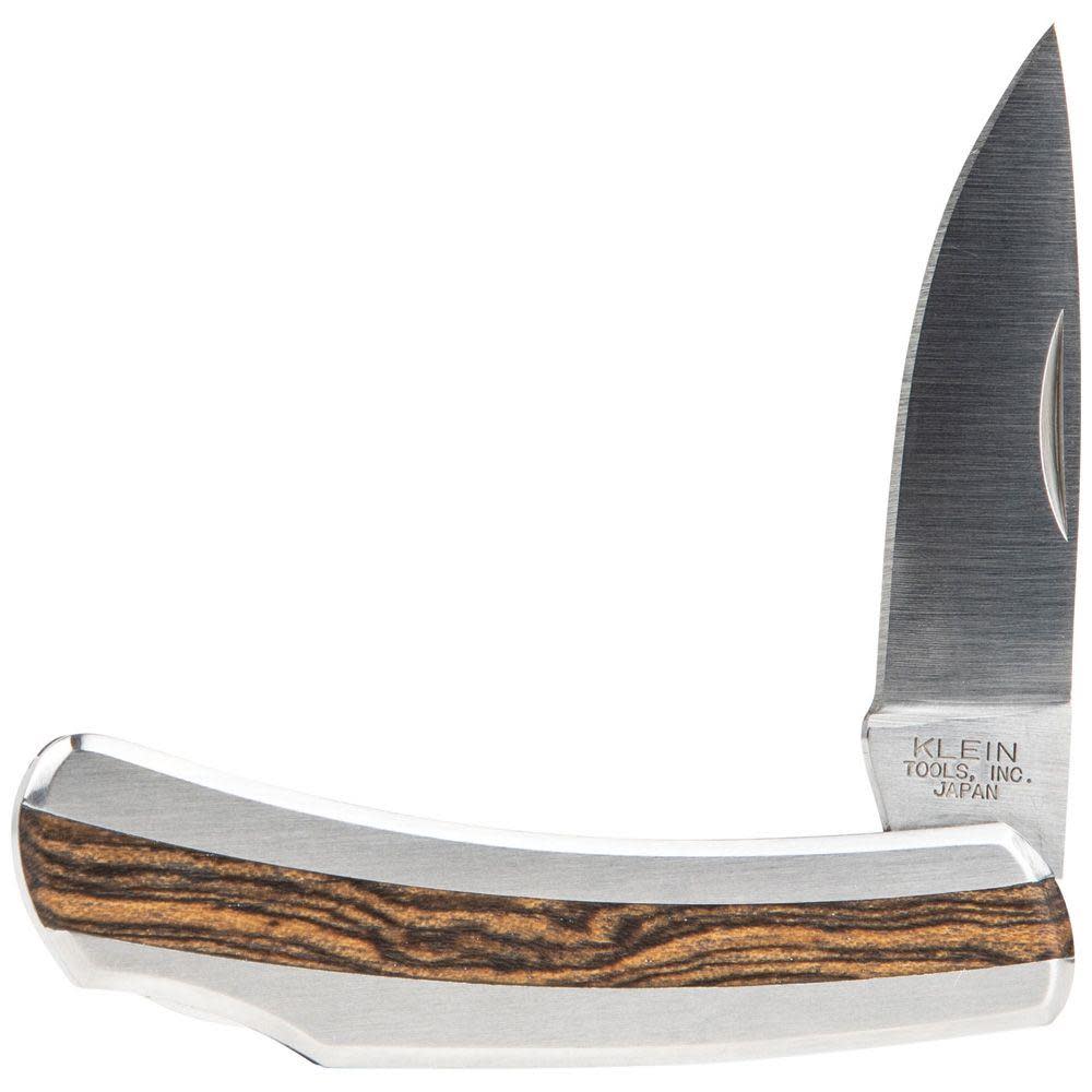 Klein Tools Stainless Pocket Knife 2″ Drop Poin - Flockneti