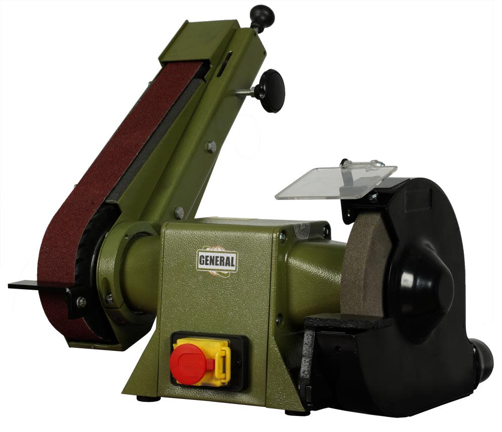 General International 39 3/8″ x 2″ Belt Sander 8″ Grinder - Flockneti