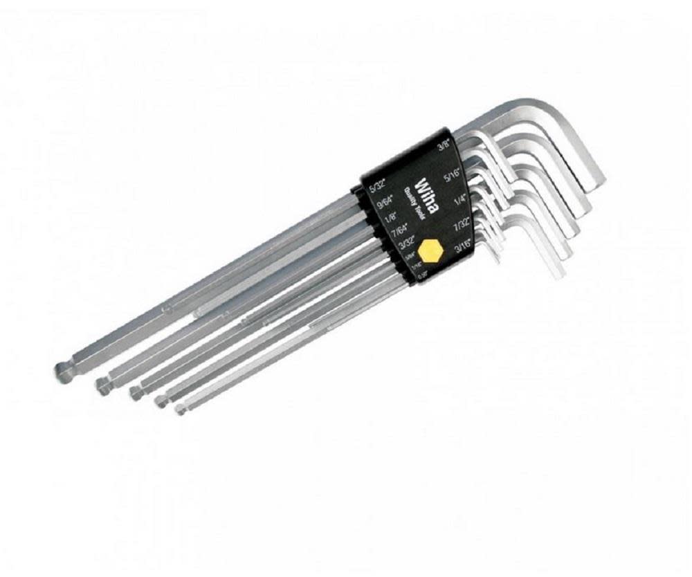 Wiha Ball End Hex Inch L-Key 13 Pc. Set - Flockneti