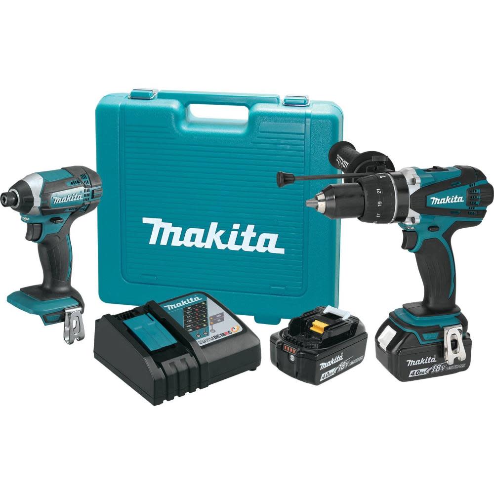 Makita 18V LXT 2-Piece Combo Kit Hammer Drill/ Impact Driver - Flockneti
