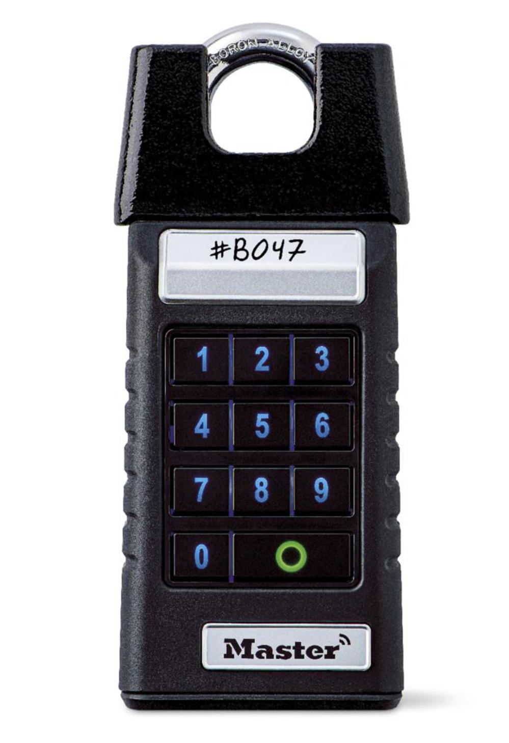 Master Lock Bluetooth Pro Series Shrouded Shackle Padlock for Business Applications - Flockneti