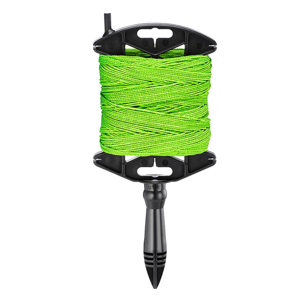 Empire Level 500 Ft. Green Braided Line with Reel - Flockneti