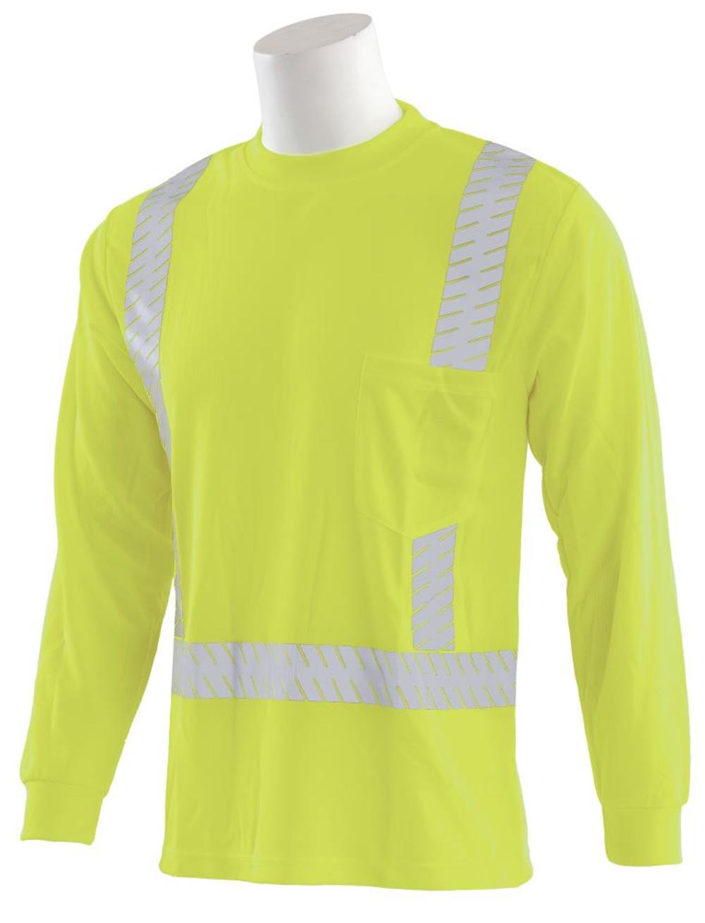 ERB Birdseye Mesh Long Sleeve Class 2 T-Shirt – XL - Flockneti