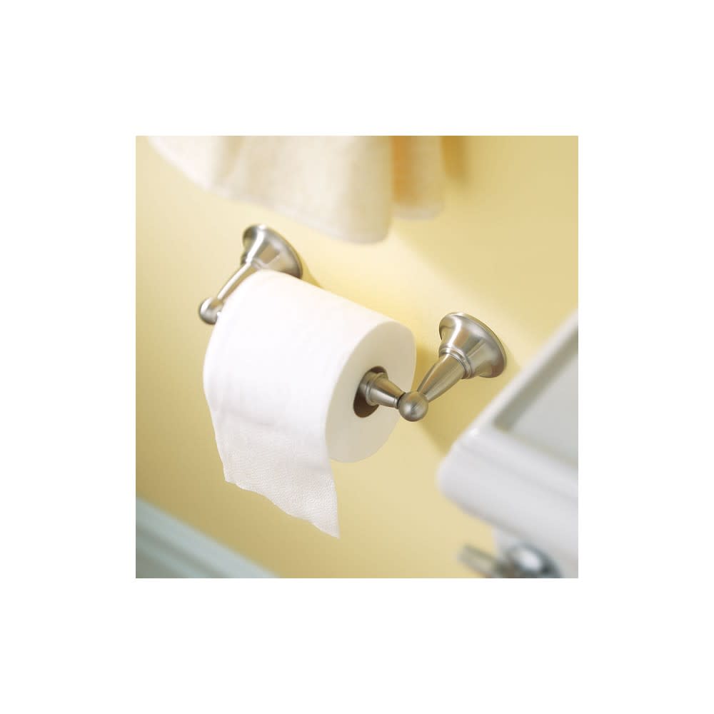 Moen Sage Toilet Paper Holder Brushed Nickel - Flockneti
