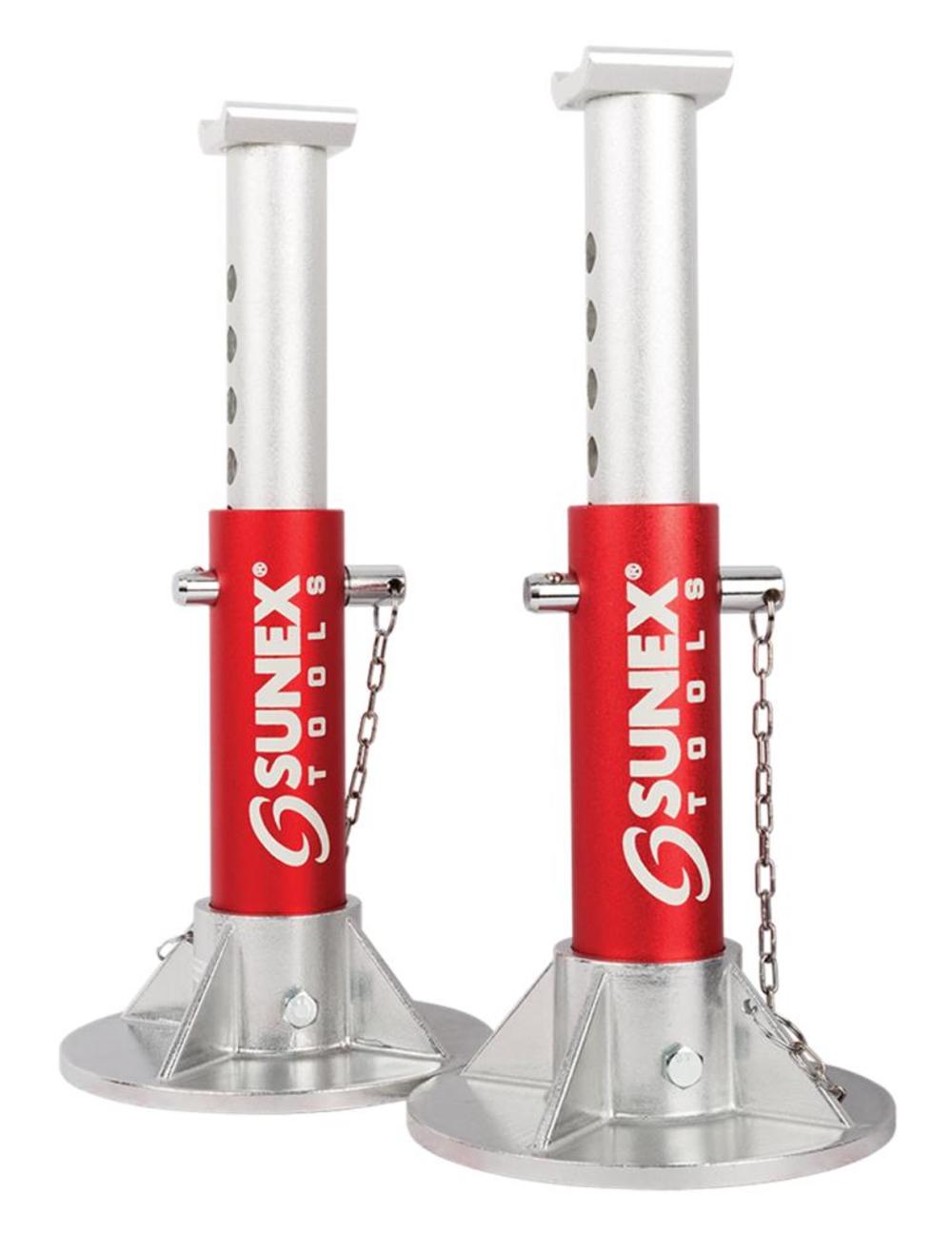 Sunex 3 Ton Aluminum Jack Stand Pin Style - Flockneti