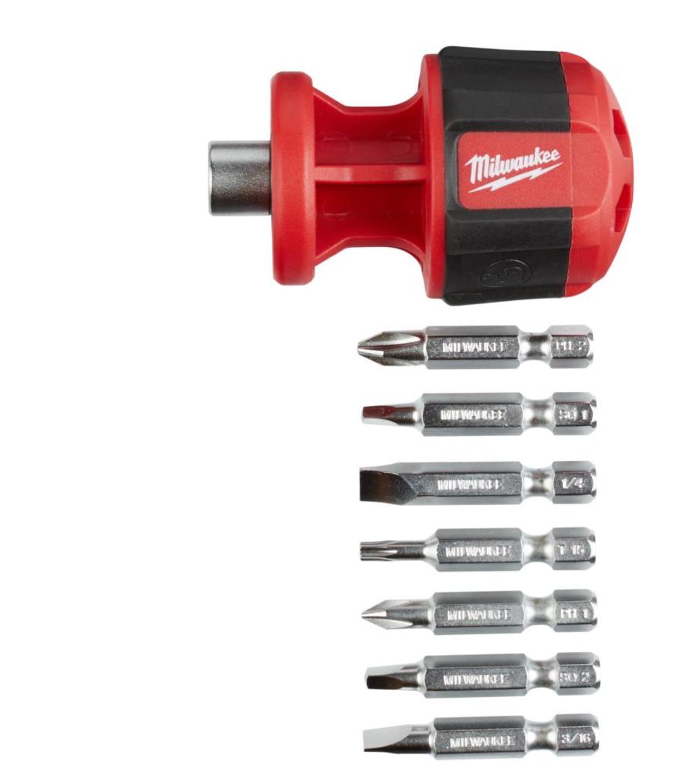 Milwaukee 8-in-1 Compact Multi-Bit Driver - Flockneti