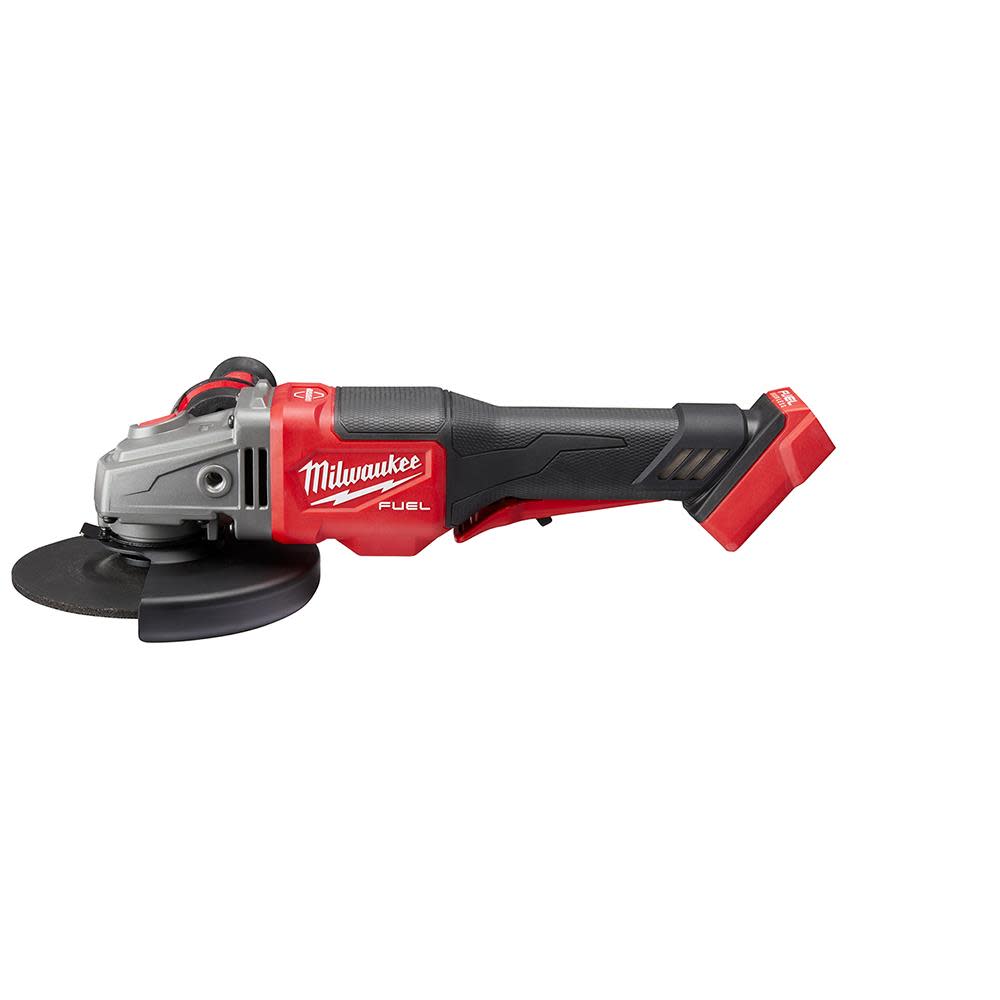 Milwaukee M18 FUEL 4-1/2 in.-6 in. No Lock Braking Grinder with Paddle Switch - Flockneti