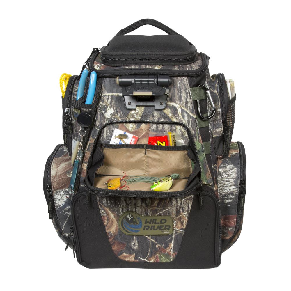 CLC Wild River Nomad Lighted Backpack with Four #3600 Trays - Flockneti