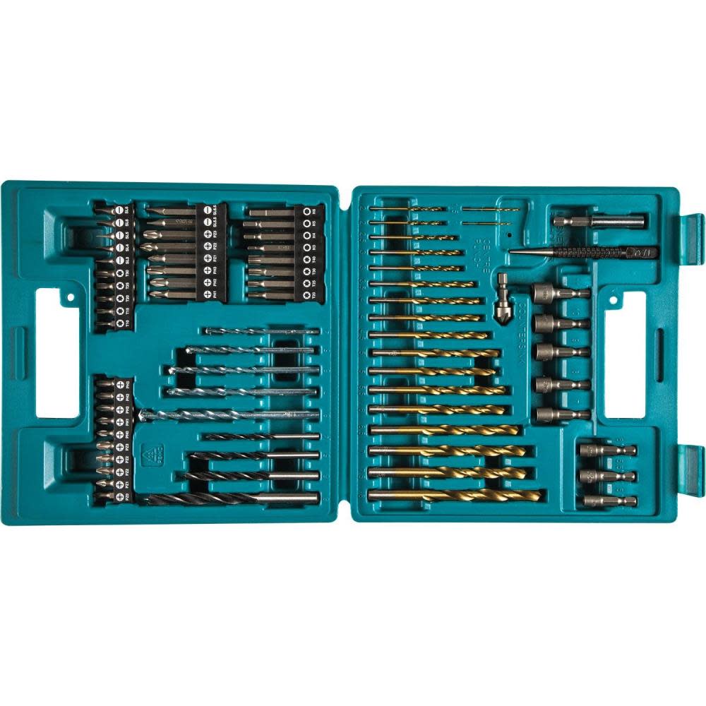 Makita Metric Drill & Screw Bit Set 75pc - Flockneti