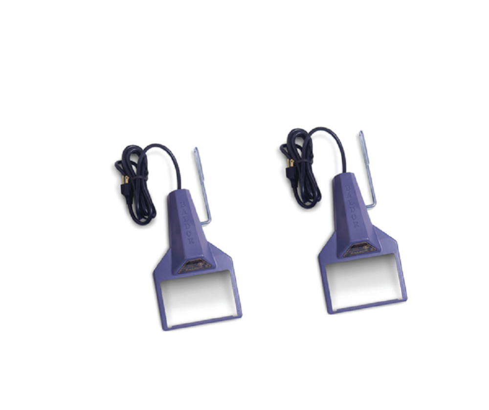 Baldor-Reliance Pair Lighted Eyeshields (Less On/Off) - Flockneti