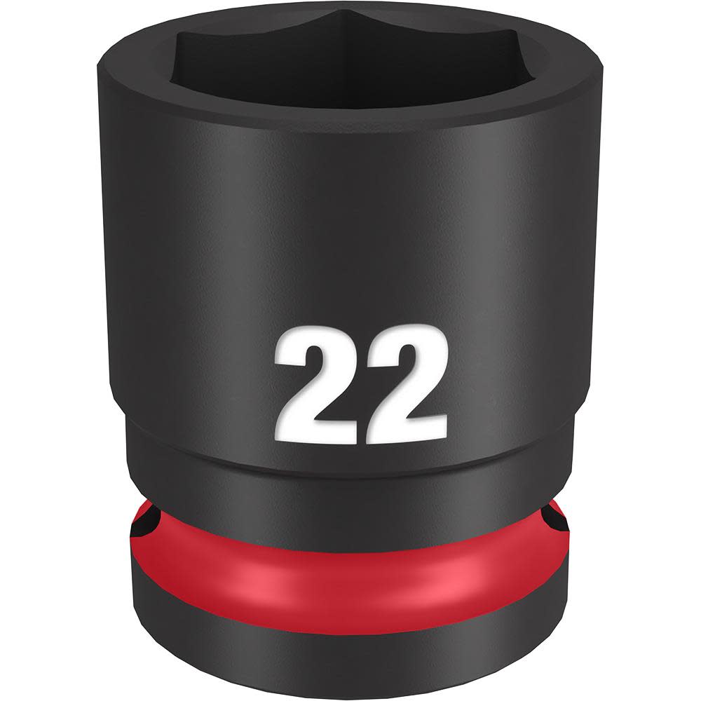 Milwaukee Impact Socket 1/2″ Drive 22mm Standard 6 Point - Flockneti