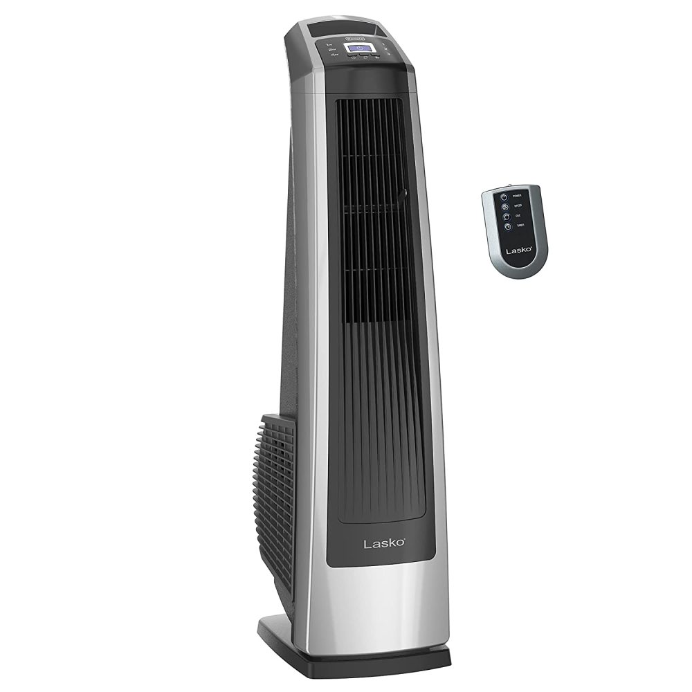 Lasko 35″ Fan Oscillating High Velocity with Remote Control - Flockneti