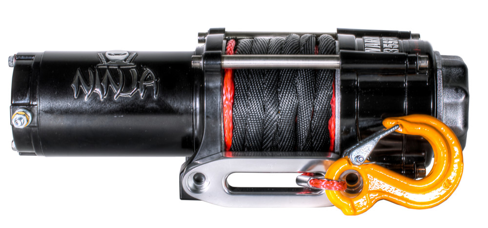 DK2 Ninja Winch Planetary Gear 3500lb with Synthetic Rope - Flockneti