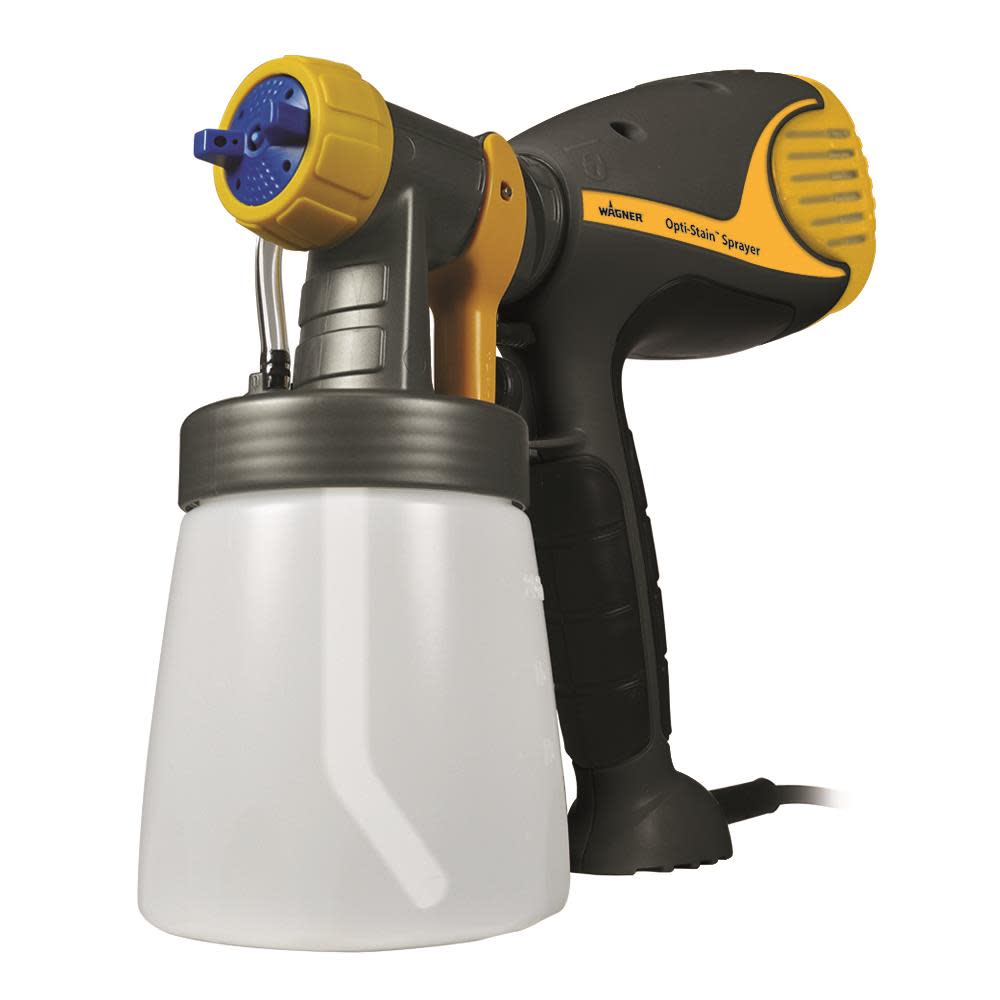 Wagner Optimus Stain Sprayer with High Volume Low Pressure Air Power Technology - Flockneti