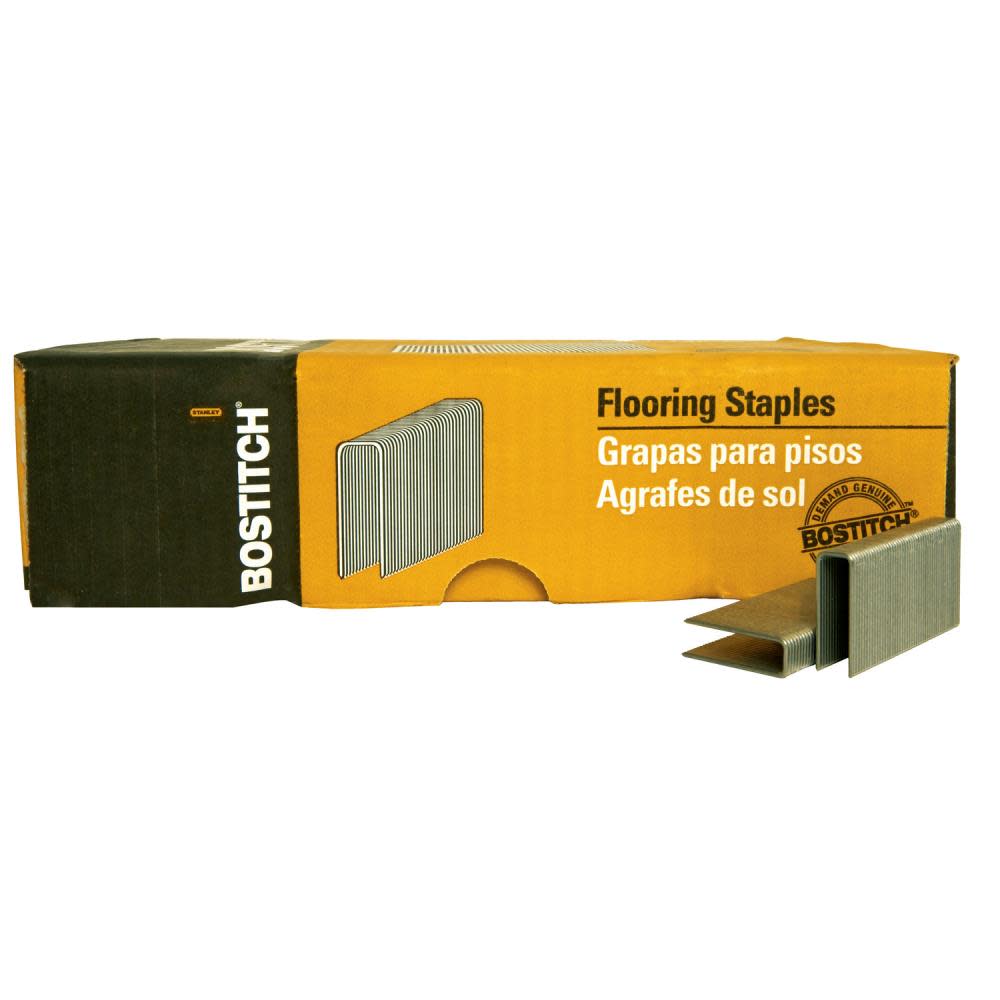 Bostitch 1-1/2 In. 15-1/2 Gauge 1/2 In. Crown Hardwood Flooring Staples - Flockneti
