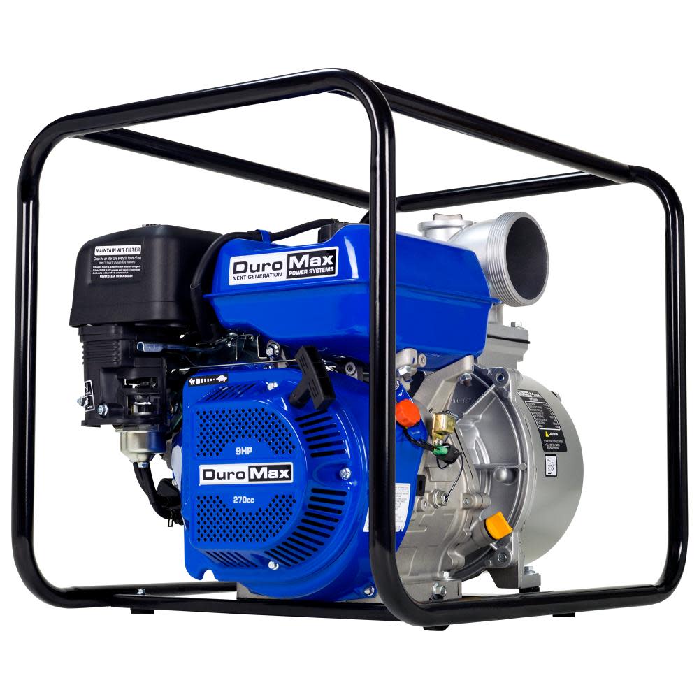 Duromax DuroMax270cc Gasoline Powered 4-in Water Pump - Flockneti