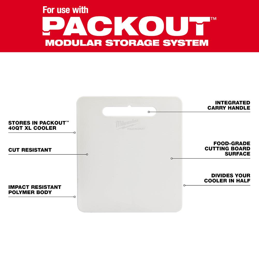 Milwaukee Divider for PACKOUT 40QT XL Cooler - Flockneti