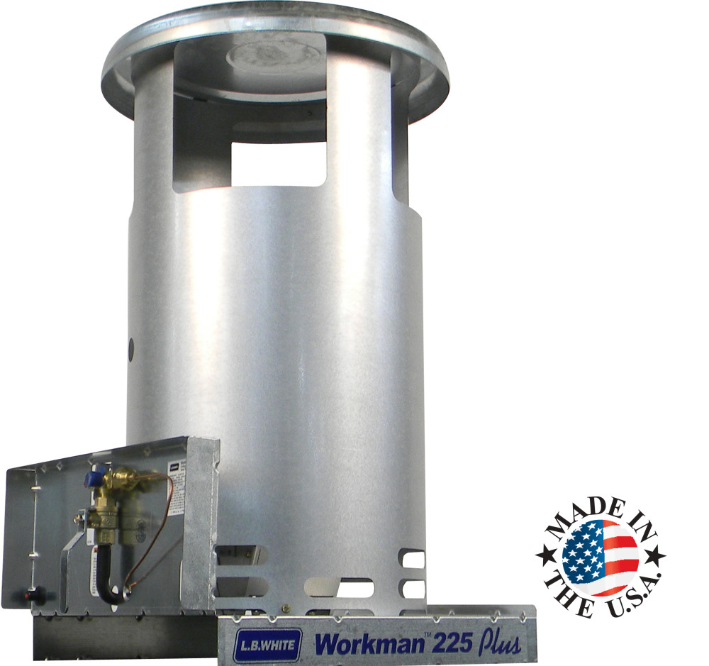 LB White Workman Convection LP heater 45K – 225K BTU - Flockneti