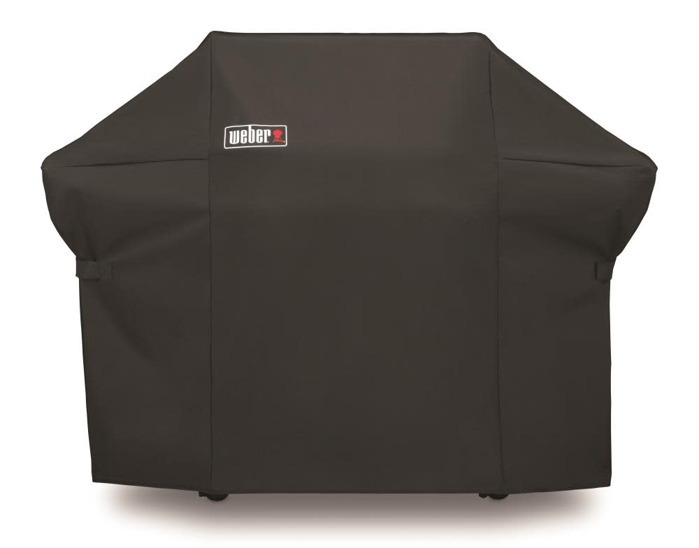 Weber Grill Cover with Storage Bag – Fits Summit 400 Series Gas Grills - Flockneti