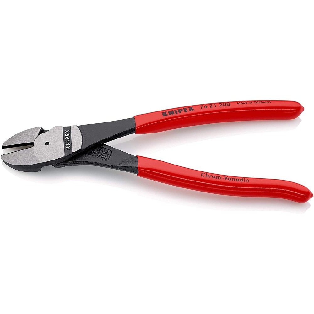 Knipex Diagonal Cutter Plastic Coated Handle 200mm - Flockneti