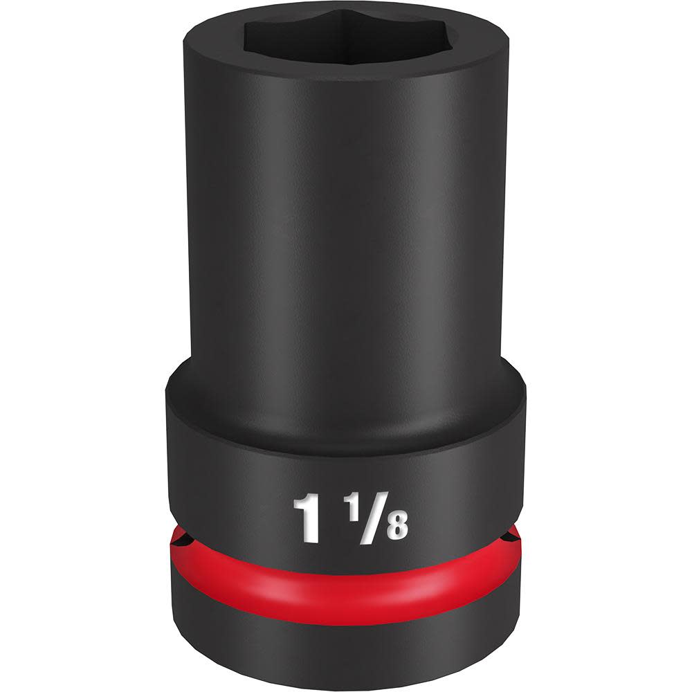 Milwaukee SHOCKWAVE Impact Duty Socket 1″ Drive 1-1/8″ Deep 6 Point - Flockneti