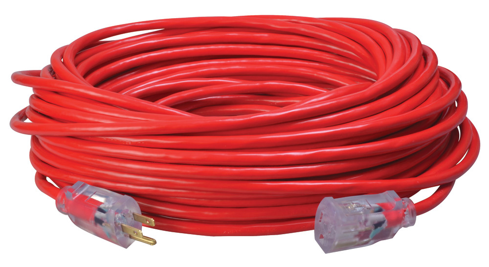 Southwire Extension Cord Lighted End 14/3 SJTW 100′ - Flockneti