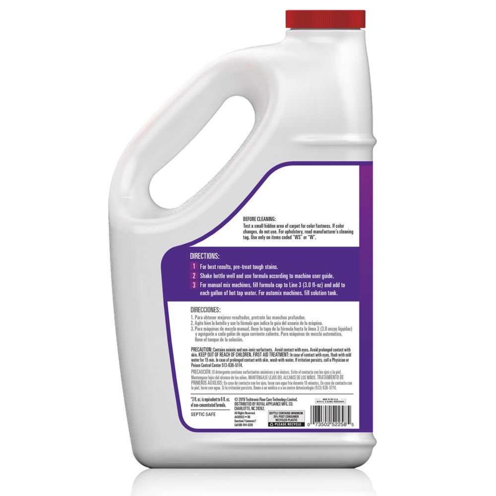Hoover Residential Vacuum Paws & Claws Carpet Cleaner Solution Deep Cleaning 128oz - Flockneti