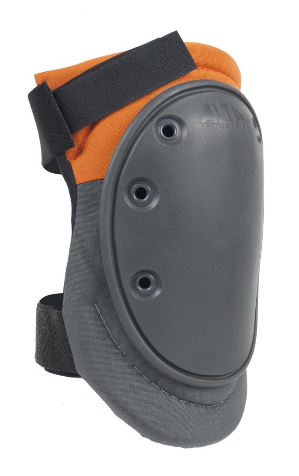 Alta Industries AltaFLEX Knee Pads Gray/Orange with AltaLOK - Flockneti