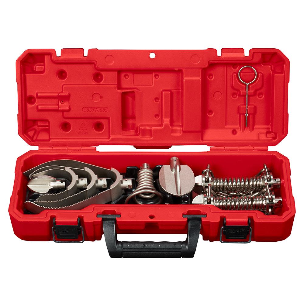 Milwaukee Head Attachment Kit For 1-1/4″ Sectional Cable - Flockneti