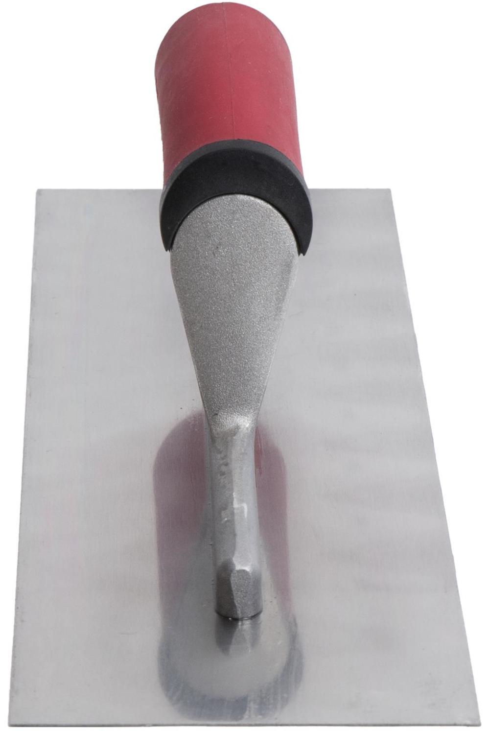Marshalltown Finishing Trowel-14×4 Stainless Steel Soft Grip - Flockneti