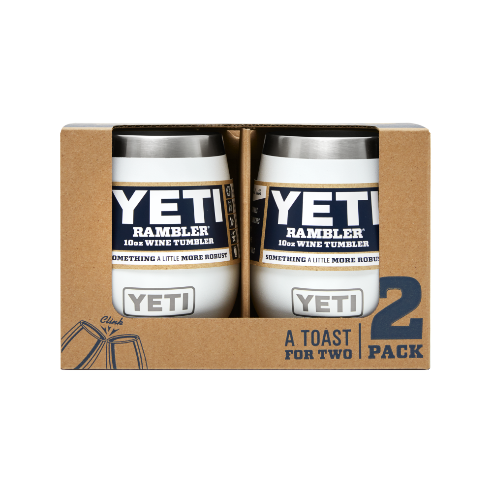 Yeti 10 oz White Wine Tumbler 2 Pack - Flockneti