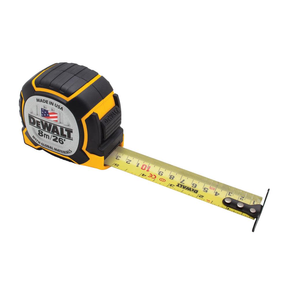 DEWALT 8m/26Ft XP Tape Measure - Flockneti