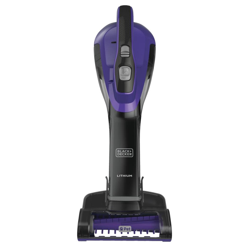 Black and Decker Lithium Hand Vac Pet Purple - Flockneti