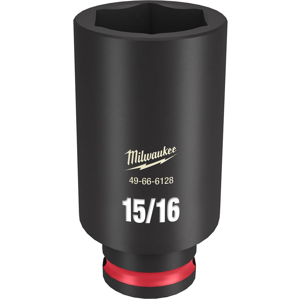 Milwaukee Impact Socket 3/8″ Drive 15/16″ Deep 6 Point - Flockneti