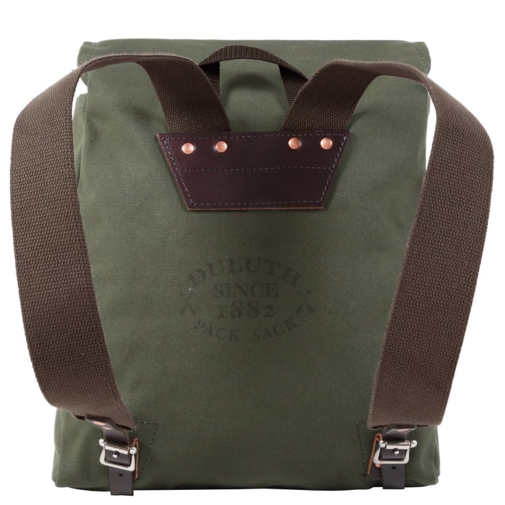 Duluth Pack 9 Liter Capacity Olive Drab Box Style Child’s Backpack - Flockneti