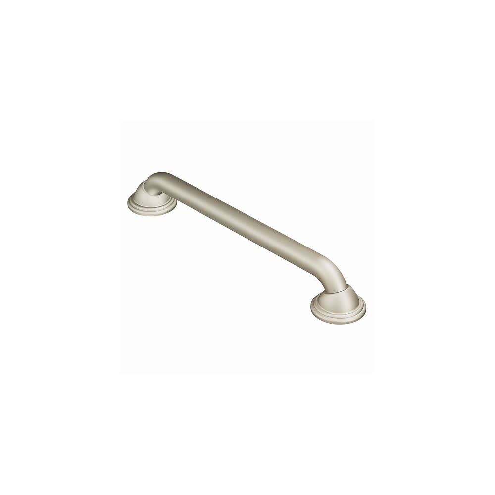 Moen Home Care Elite Grab Bar Brushed Nickel Steel 16″ - Flockneti