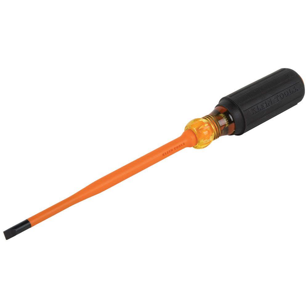 Klein Tools Insulated Screwdriver 1/4″ Cab 6″ - Flockneti