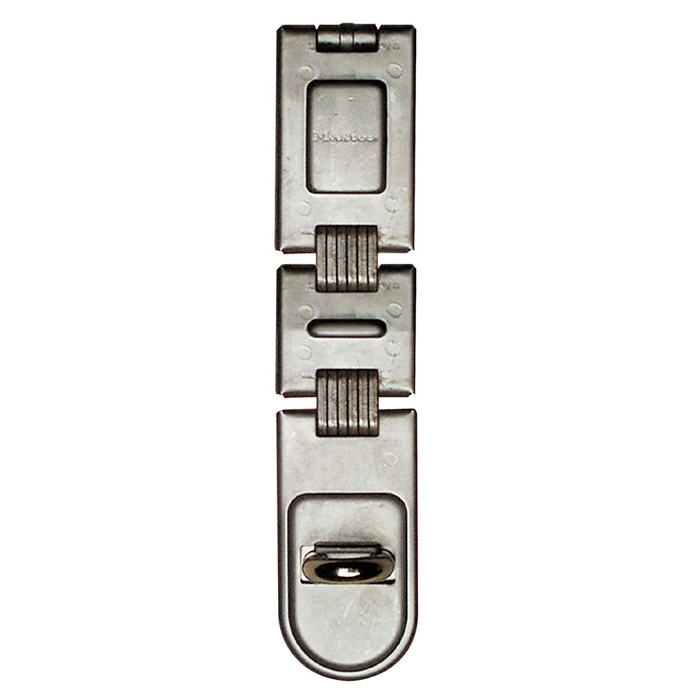 Master Lock Hasp 7 3/4″ Hardened Steel Double Hinge Safety 1pk - Flockneti