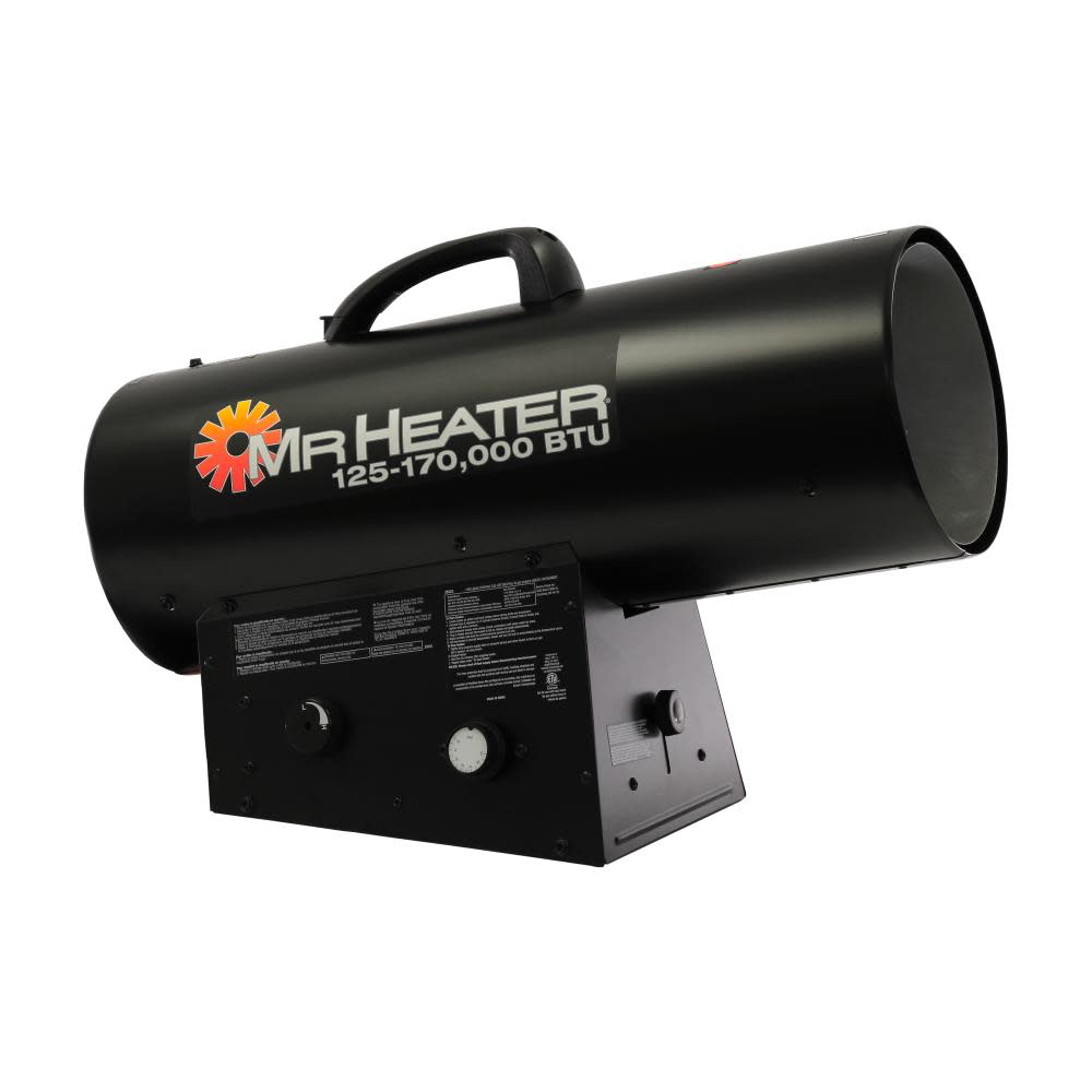 Mr Heater 170000 BTU Quiet Burner Technology Forced Air Propane Heater with Thermostat - Flockneti