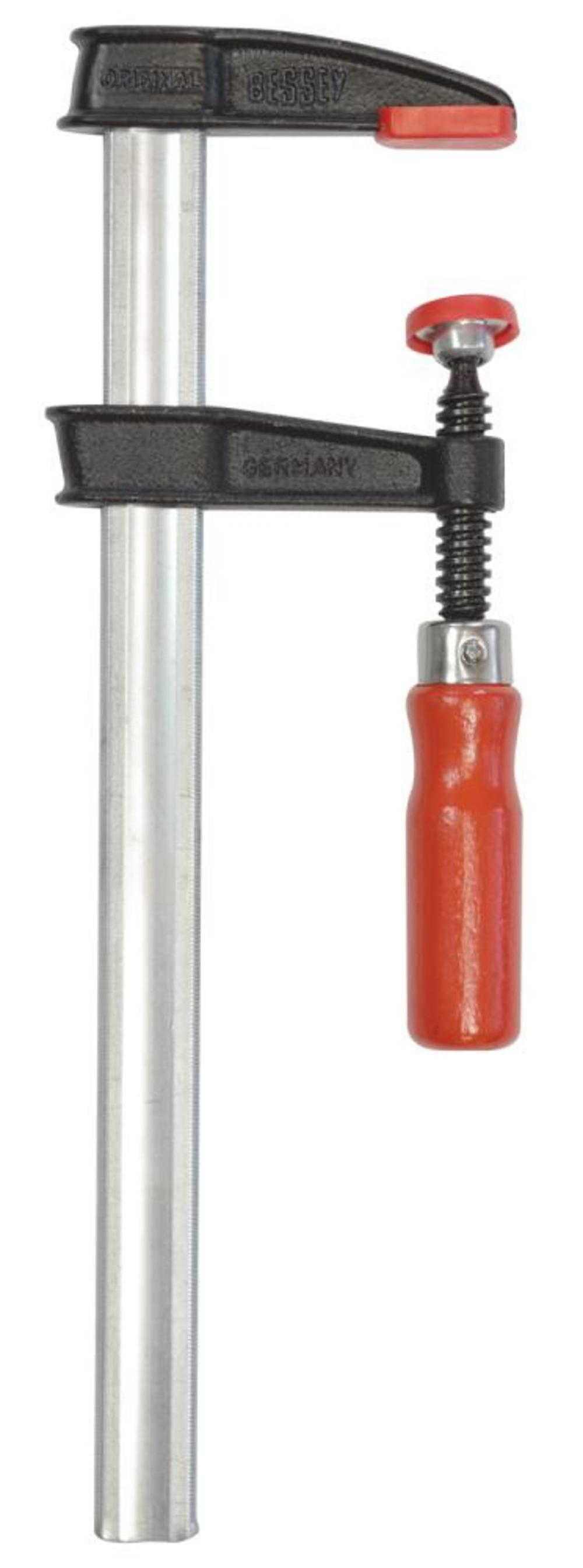 Bessey 36 In. Capacity 2-1/2 In. Throat Depth Bar Clamp with Wood Handle - Flockneti